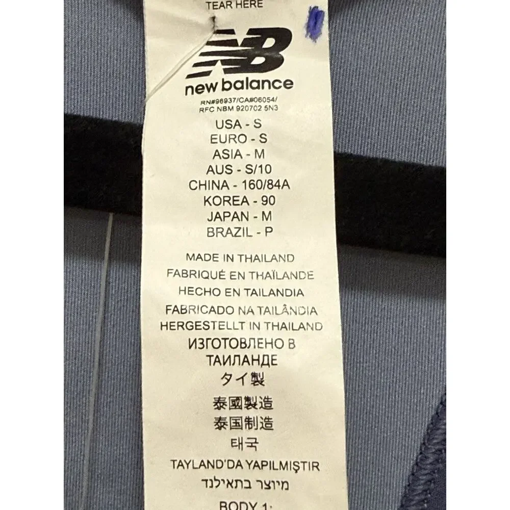 NWT New Balance Women’s Paris Tournament Dress Small Blue Tennis Pickleball